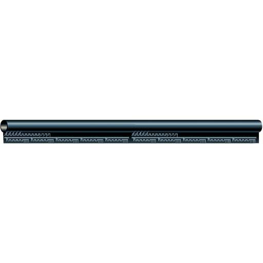 Rolă bandă picurare FLUVIA ⌀16.5cm-D10cm-6mil-2l/h/m L2300m